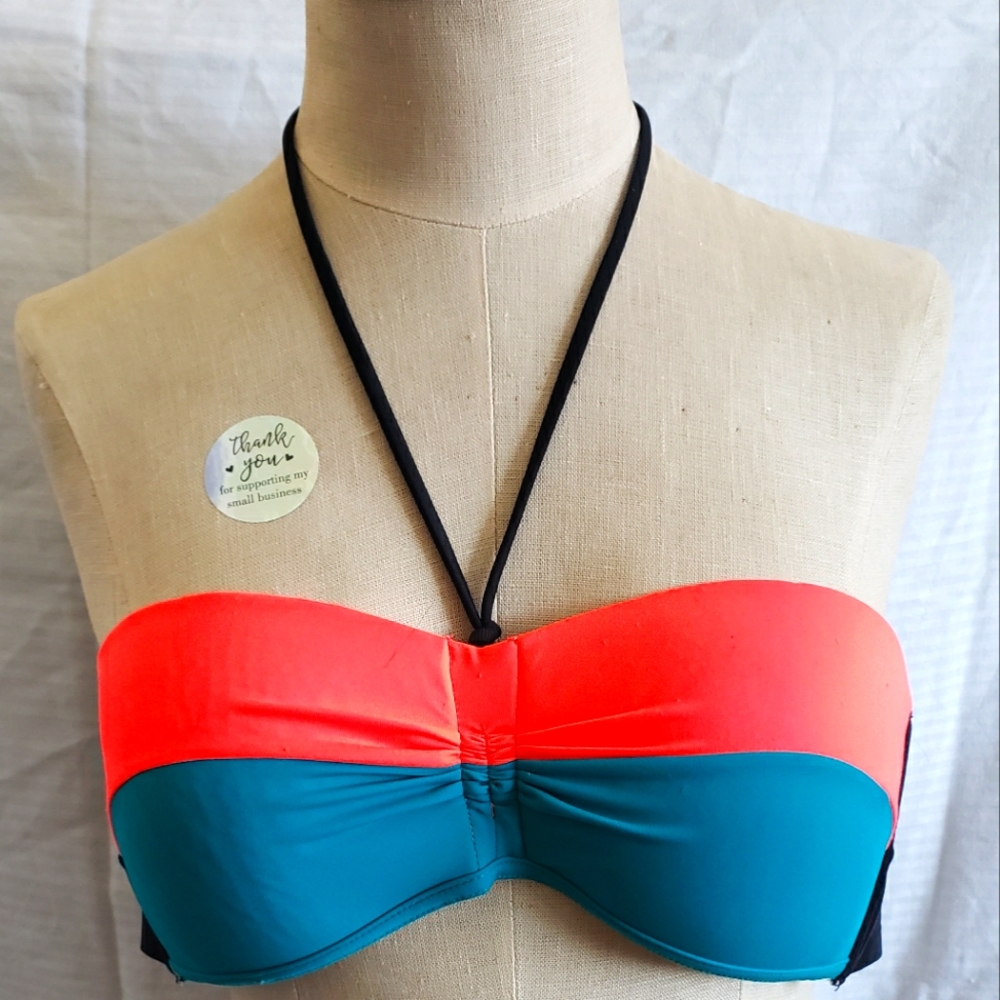 Bikini Halter Top Neon